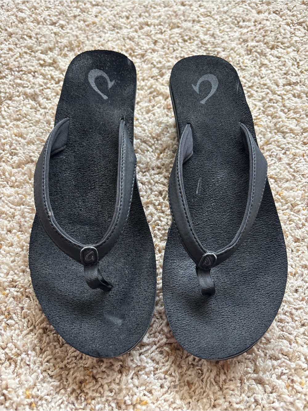 Olukai Hali'A Sandals Wedge Heel Flip Flop Women 11